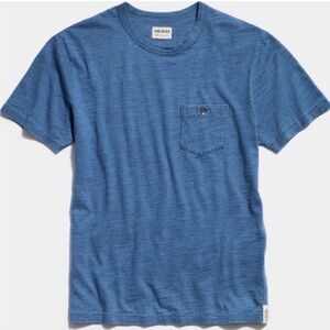 Todd Snyder Indigo Slub Pocket Tee Medium New With Tags NWT
